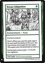 Krosan Adaptation — Mystery Booster Playtest Cards 2019 80