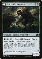 Libertadora Forasteira // Quebra-armadilhas Frenética — Innistrad: Midnight Hunt 190
