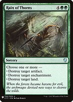 Chuva de Espinhos — The List C17-156