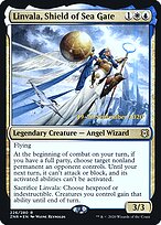 Linvala, Escudo de Portão Marinho — Zendikar Rising Promos 226s