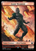 Alien Warrior — Doctor Who Tokens 14