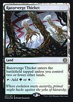 Bosque das Margens Cortantes — Phyrexia: All Will Be One Promos 257s