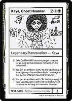 Kaya, Ghost Haunter — Mystery Booster Playtest Cards 2021 94