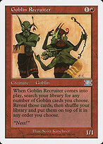 Recrutador Goblin — Classic Sixth Edition 186