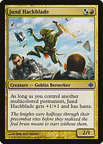 Lâmina Golpeadora de Jund — Alara Reborn 138