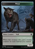 Wolf — Bloomburrow Commander Tokens 35