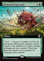 Elemental Spectacle — Lorwyn Eclipsed Commander 35