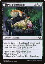 Invocação de Pestes — Strixhaven: School of Mages 211
