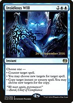 Vontade Insidiosa — Kaladesh Promos 52s