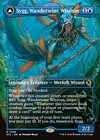 Sygg, Wanderwine Wisdom // Sygg, Wanderbrine Shield — Lorwyn Eclipsed 288