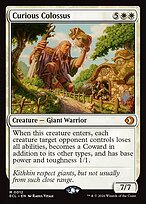 Curious Colossus — Lorwyn Eclipsed Promos 12p