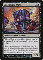 Ogre da Maldição da Morte — Champions of Kamigawa 109