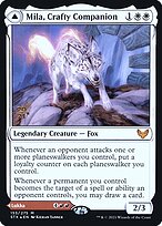 Mila, Companheira Engenhosa // Lukka, Vinculador Errático — Strixhaven: School of Mages Promos 153s