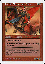 Lu Bu, Master-at-Arms — Portal Three Kingdoms Promos 115a