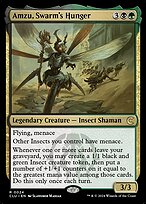 Amzu, Swarm's Hunger — Ravnica: Clue Edition 24