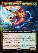 Crystal, Inhuman Princess — Marvel Super Heroes Commander 398