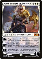 Ajani, Força do Bando — Core Set 2020 Promos 2p