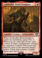 Grishnákh, Instigador Ousado