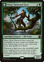 Nissa, Vidente de Matavasta // Nissa, Sábia Animista — From the Vault: Transform 15