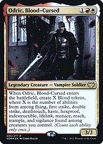 Odric, Amaldiçoado pelo Sangue — Innistrad: Crimson Vow Promos 243s