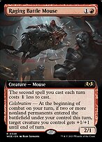 Camundongo de Batalha Enfurecido — Wilds of Eldraine 349