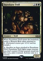 Trol Ruína dos Faunos — Wilds of Eldraine Promos 203s