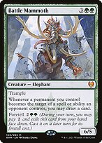 Mamute de Batalha — Kaldheim Promos 160p