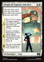 Origin of Captain America — Marvel Super Heroes Commander 605