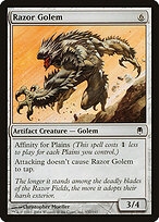 Golem de Navalha — Darksteel 137
