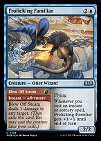 Familiar Brincalhão // Aliviar a Pressão — Wilds of Eldraine 226