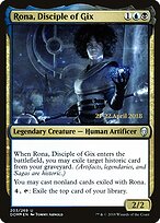 Rona, Discípula de Gix — Dominaria Promos 203s