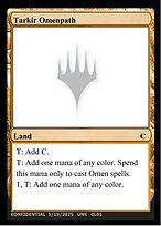 Tarkir Omenpath — Unknown Event CL01