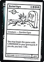 Buried Ogre — Mystery Booster Playtest Cards 2021 36
