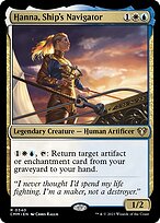 Hanna, Navegadora