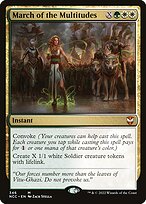 Marcha das Multidões — New Capenna Commander 346