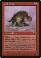 Dromossauro — Urza's Saga 182