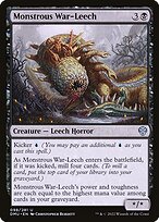 Sanguessuga de Guerra Monstruosa — Dominaria United 98