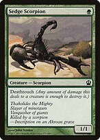 Escorpião de Grama — Theros 177