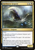 Serpente do Lago Mere — Throne of Eldraine Promos 195p