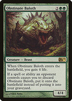 Baloth Obstinado — Magic 2011 188