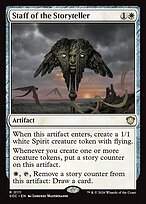 Cajado do Contador de Histórias — Secrets of Strixhaven Commander 111