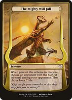 The Mighty Will Fall — Archenemy: Nicol Bolas Schemes 10★