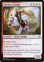 Cavaleiro Fogonato — Throne of Eldraine 210
