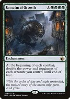 Crescimento Antinatural — Innistrad: Midnight Hunt 206