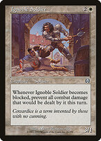 Soldado Ignóbil — Mercadian Masques 22