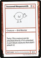Seasoned Weaponsmith — Mystery Booster Playtest Cards 2021 63