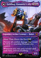 Goldbug, Humanity's Ally // Goldbug, Scrappy Scout — Transformers 25
