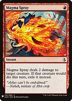 Esguicho de Magma — The List AKH-141