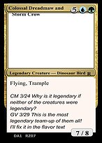 Colossal Dreadmaw and Storm Crow — Unknown Event RZ07a