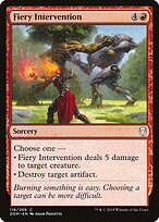 Intervenção Flamejante — Dominaria 118